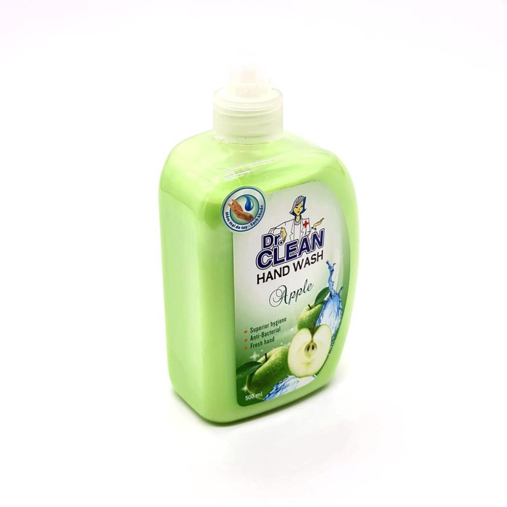 Nước rửa tay dr.clean 500ml mẫu mới