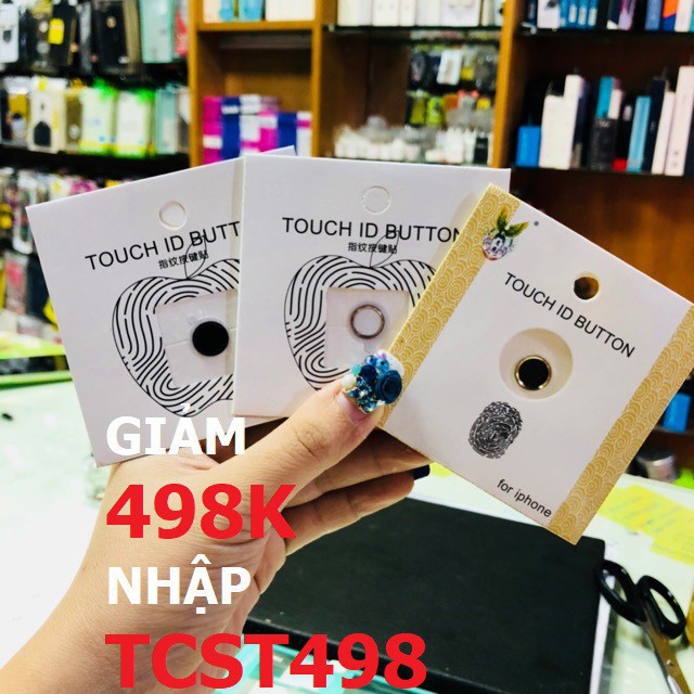 [Quà Tặng] Nút Home Cảm Ứng Vân Tay Cho iPhone - FreeShip