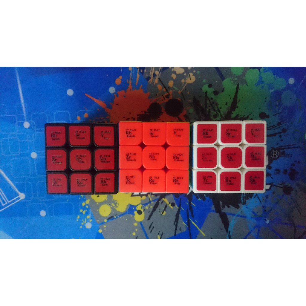 Rubik 3x3x3 Nguyên Tố Hóa Học