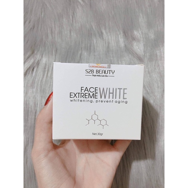 KEM DƯỠNG TRẮNG DA FACE EXTREME WHITE S2B BEAUTY