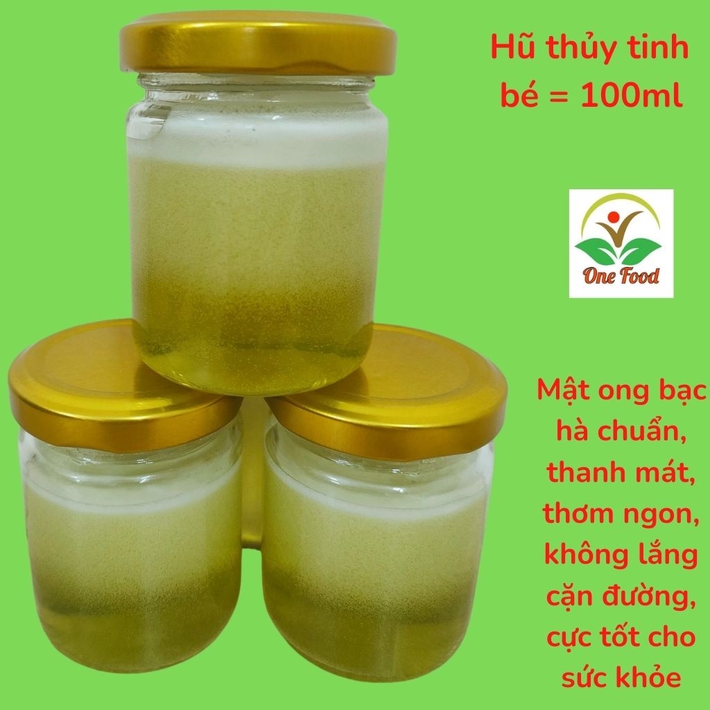 Mật Ong Bạc Hà Nguyên Chất Loại 1, MẬT ONG HOA BẠC HÀ Chuẩn Hà Giang ,OneFood68