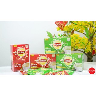 TRÀ SỮA Ô LONG LIPTON 136G ( 8 TÚI X 17G)