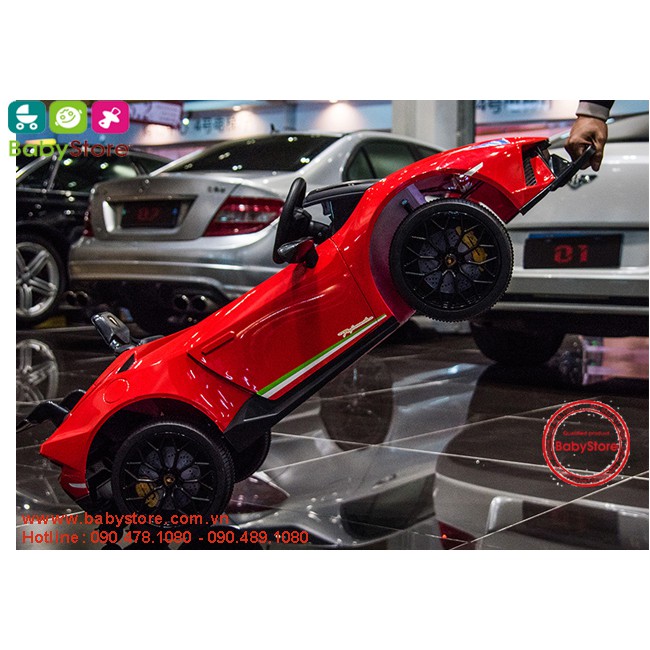 Ô tô điện trẻ em siêu xe bản quyền Lamborghini Huracan S308