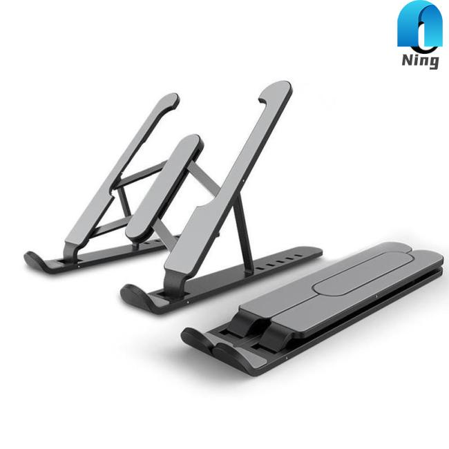 Đế Tản Nhiệt Di Động Bằng Kim Loại Có Thể Gập Lại Cho Macbook Pro Lapdesk Pc Laptop Notebook