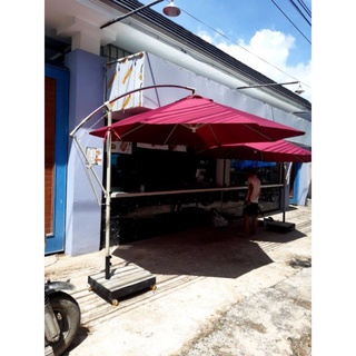 Áo dù lệch tâm 3 mét