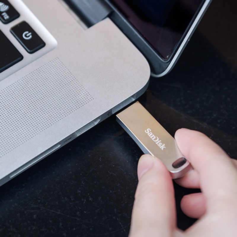 Usb 2.0 Sandisk 128gb Gb Gb 16 32 64gb 8gb Vỏ Kim Loại