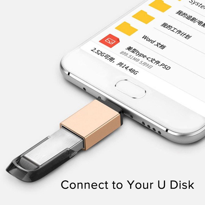 Đầu chuyển đổi OTG KEBIDUMEI Type C qua USB 3.0 | BigBuy360 - bigbuy360.vn