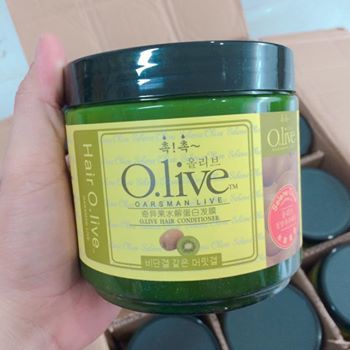 HẤP DẦU DƯỠNG MƯỢT TÓC OLIVE OARSMAN LIVE 750G HÀN QUỐC CHÍNH HÃNG - 5345