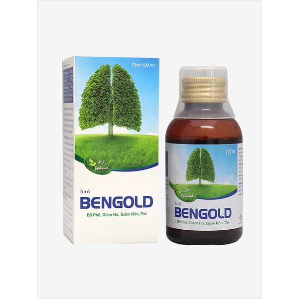 Siro Ho Bengold Giải pháp giảm ho và đau họng mùa lạnh bổ phế, giảm ho, giảm ngứa rát cổ họng, đau họng, làm ấm hô hấp