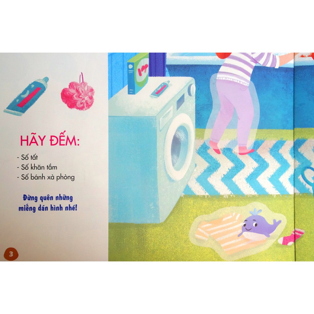 Sách: Combo Bóc dán thông minh - Luyện tay thật khéo, luyện mắt thật tinh (6 cuốn)