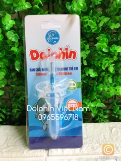 Bàn chải đánh răng silicone Dolphin