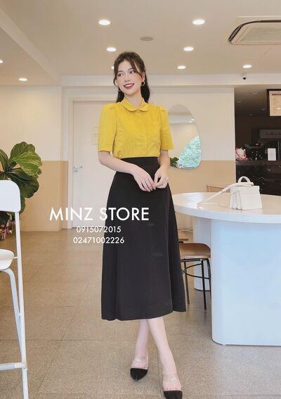 Chân váy midi chun sau #9938 (3 màu) | BigBuy360 - bigbuy360.vn