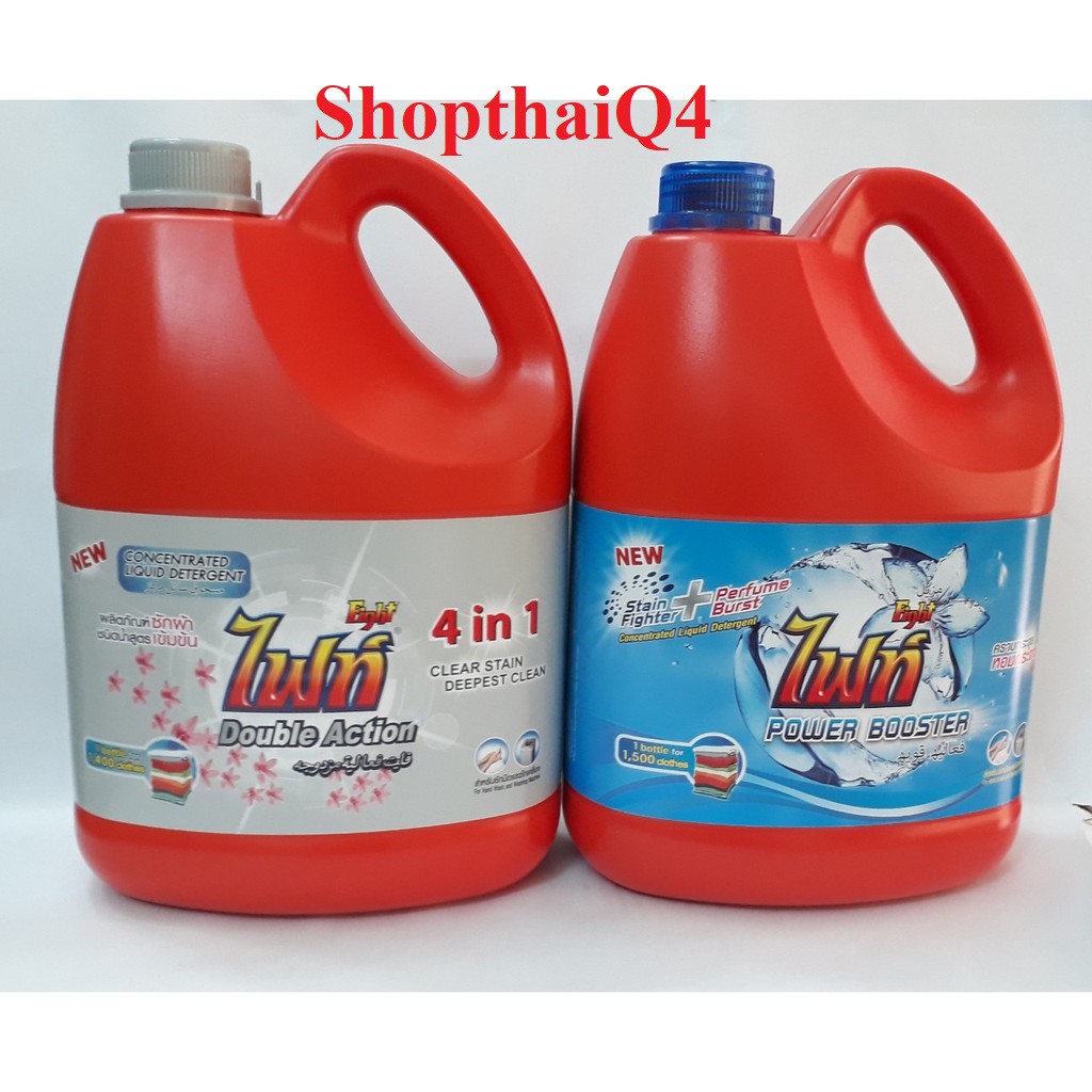 [HCM]- Nước giặt Fight 4in1 Thái Lan 3500ml