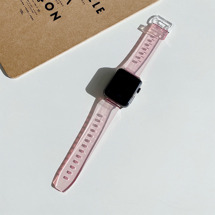 Dây đeo silicon thể thao cho đồng hồ thông minh Apple Watch Series IWatch 7 / 6 / 5 / 4 / 3 /SE 44mm / 40mm / 42mm / 38mm /41mm / 45mm Dây đeo Apple Watch