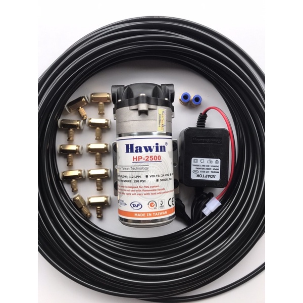 bộ 10 bec phun sương HAWIN HP 2500