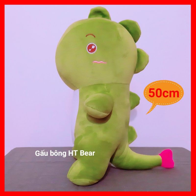 Gấu Bông Khủng Long Nhồi Bông mềm mịn dễ thương