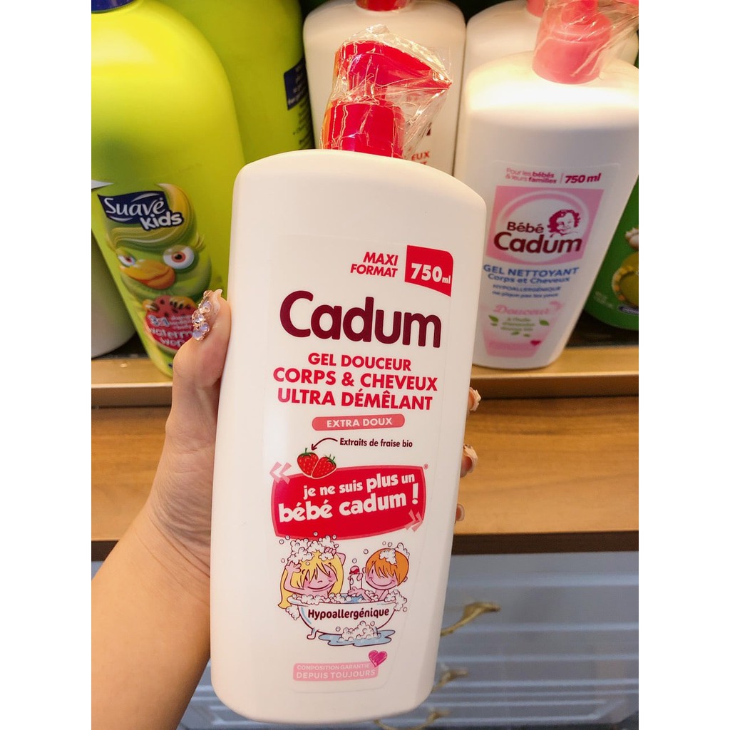 Sữa tắm Cadum 750ml cho bé.