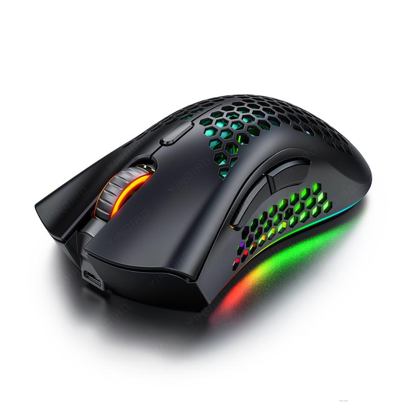 Chuột chơi game không dây A3 với hiệu ứng đèn RGB chuyên nghiệp