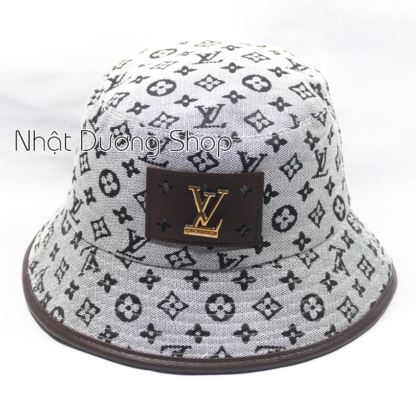 Mũ Bucket, Nón Bucket Tai Bèo có mặt da gắn mặt sắt nổi bật- Vải Cotton cao cấp phù hợp cả nam và nữ.