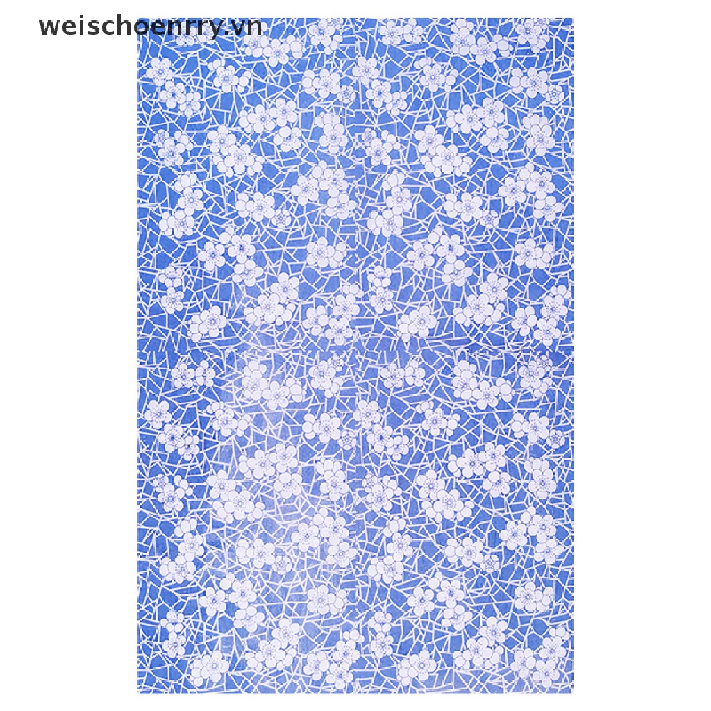 【WW】 Ceramic Clay Transfer Paper Underglaze Decal Paper Jingdezhen Blue and White .