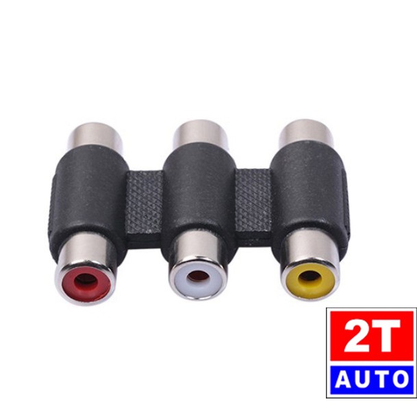 Jack kết nối, đầu giắc kết nối cáp AV 3 cổng: SKU:291