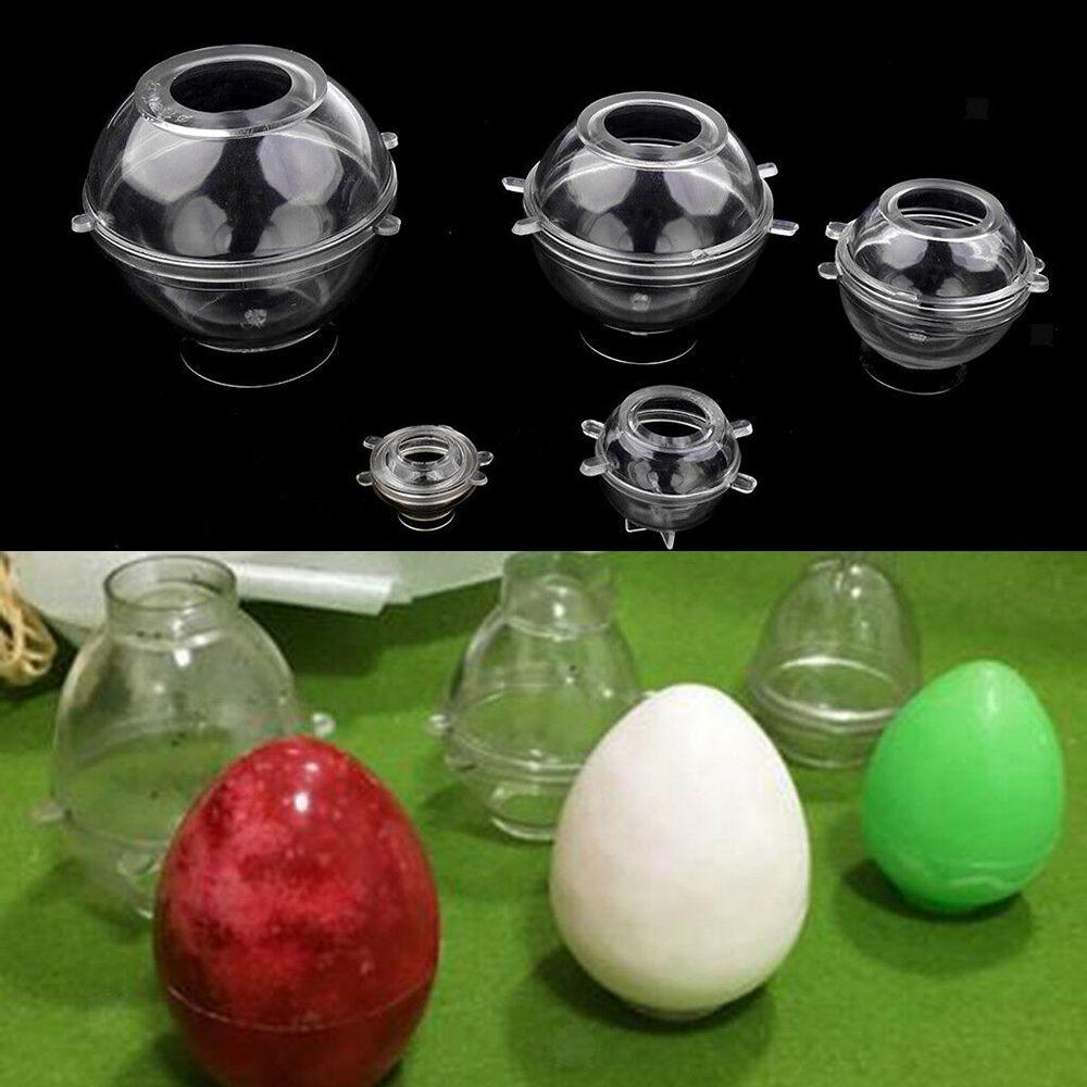 Khuôn Làm Nến Xà Phòng Hình Cầu Bằng Nhựa Trong Suốt