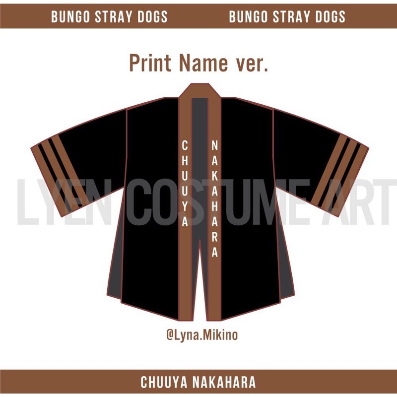 Áo khoác Happi Chuuya Nakahara