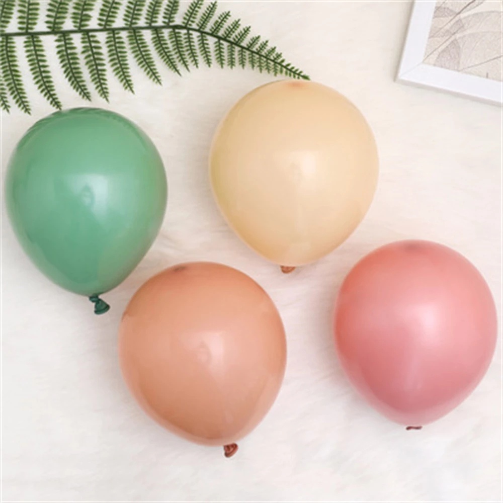Set 100 Bong Bóng Macaron Trang Trí Tiệc