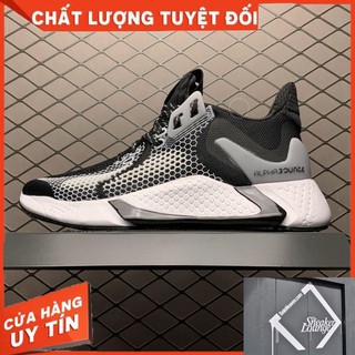 Giày thể thao sneaker nam nữ alphabounce instinct m 2020 đen trắng cực chất