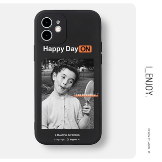 Ốp lưng GUMAN viền vuông chống sốc dễ thương đẹp cho iPhone 14 13 12 11 Pro Max SE 2020 X XR XS ip 8 7 6 6S Plus kute Y14 1316