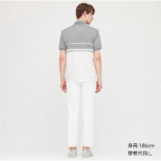 Áo thun nam kẻ DRY-EX POLO