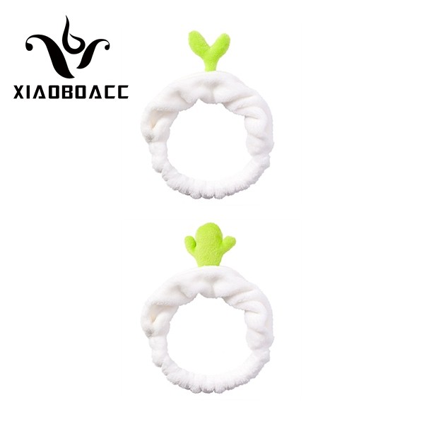 XiaoboACC Dây Buộc Tóc Hình Cây Xương Rồng Đáng Yêu