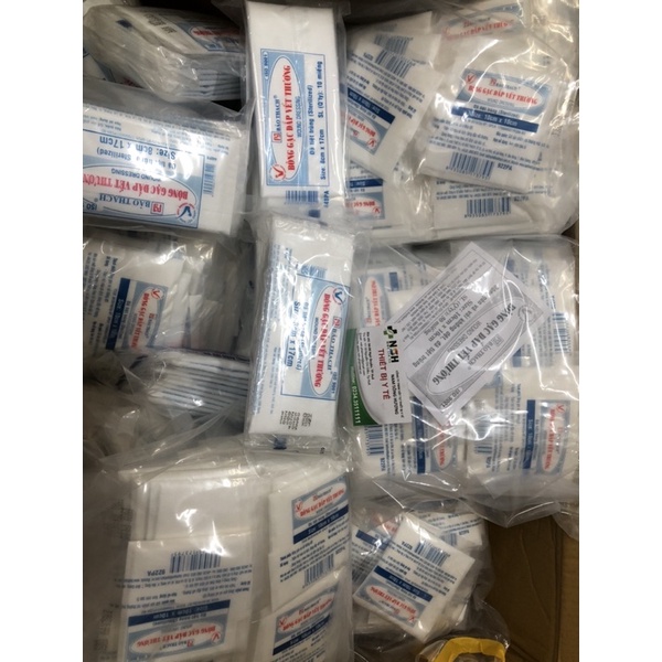 ❤️ Bông Băng Gạc y tế Đắp Vết Thương tiệt trùng BẢO THẠCH