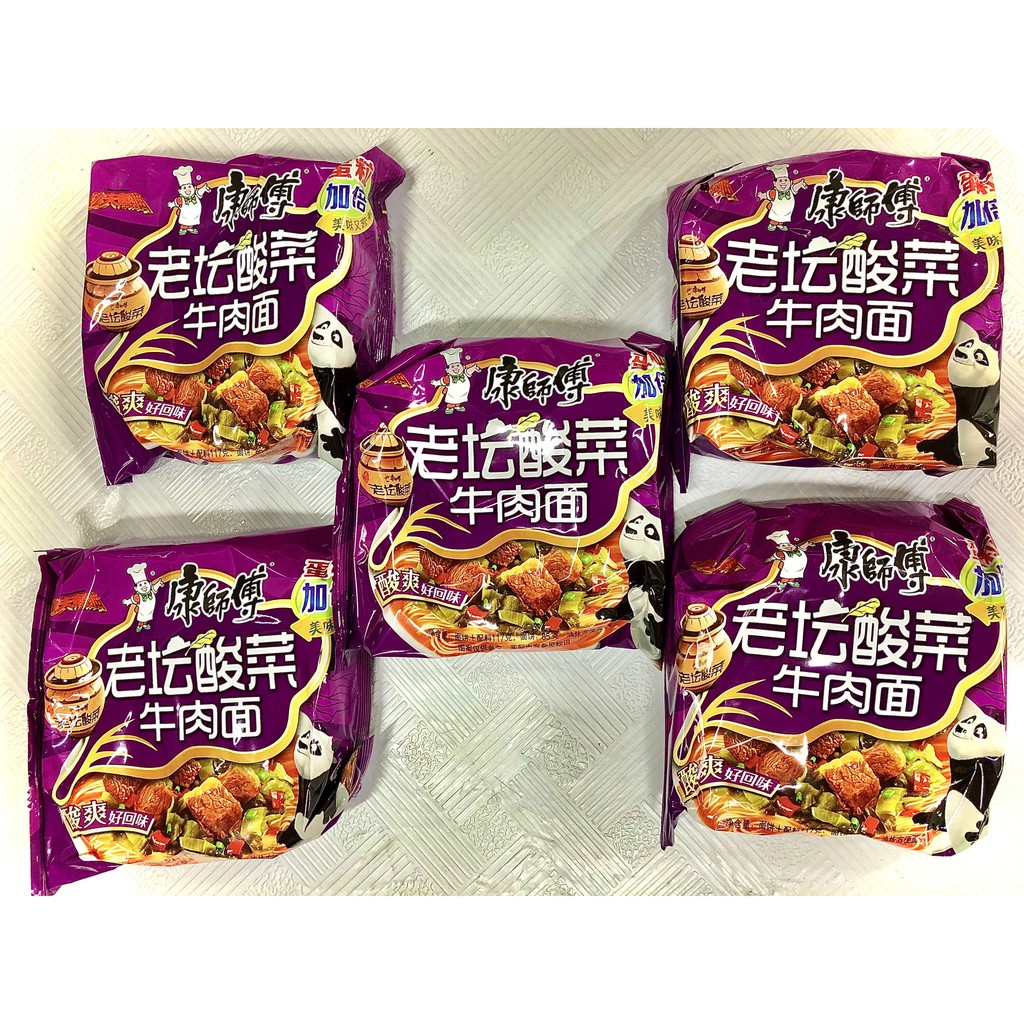 Mỳ Tôm Trung Quốc Hiệu Khang Sư Phụ - Các Vị | BigBuy360 - bigbuy360.vn