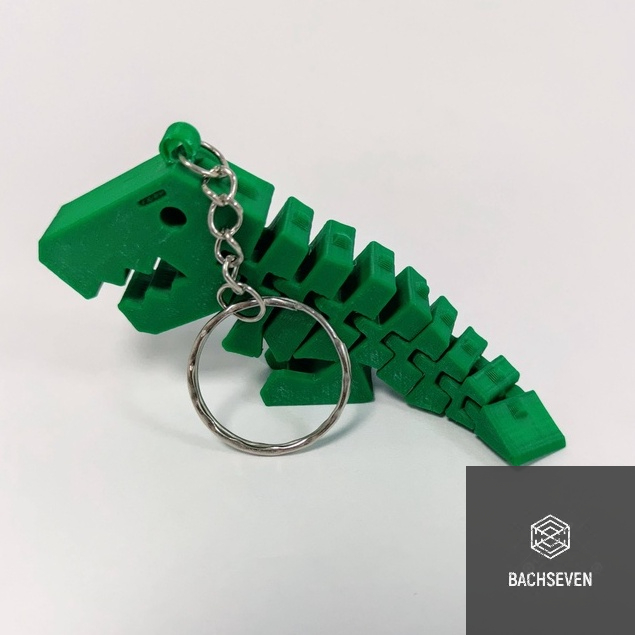 Móc Khóa Khủng Long cute in 3D