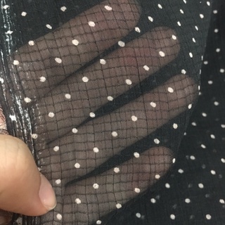 Vải voan gân bi