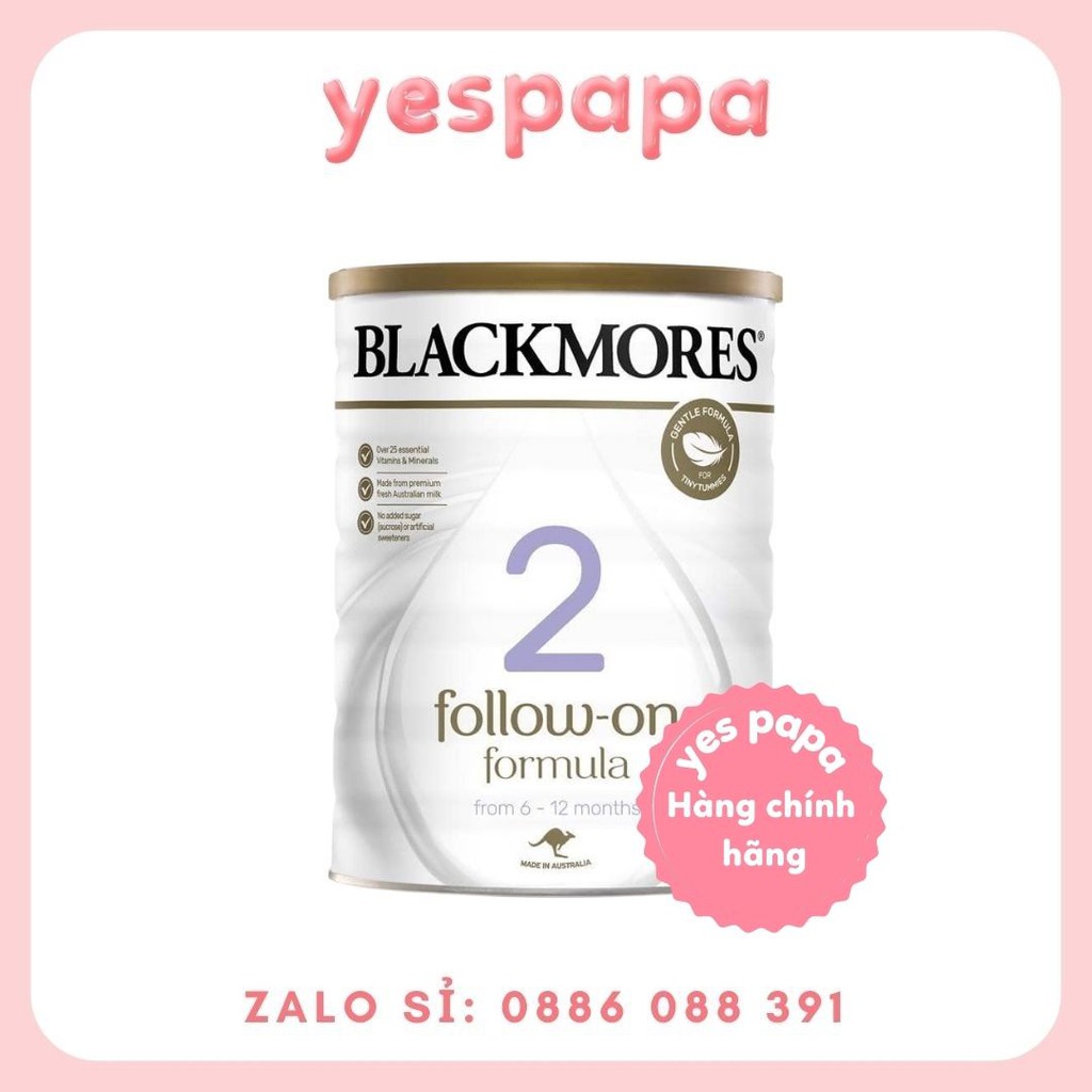 Sữa BLACKMORE 900gr số 1,2,3 hàng của Úc, Date mới - sữa Blackmores mẫu mới nhất