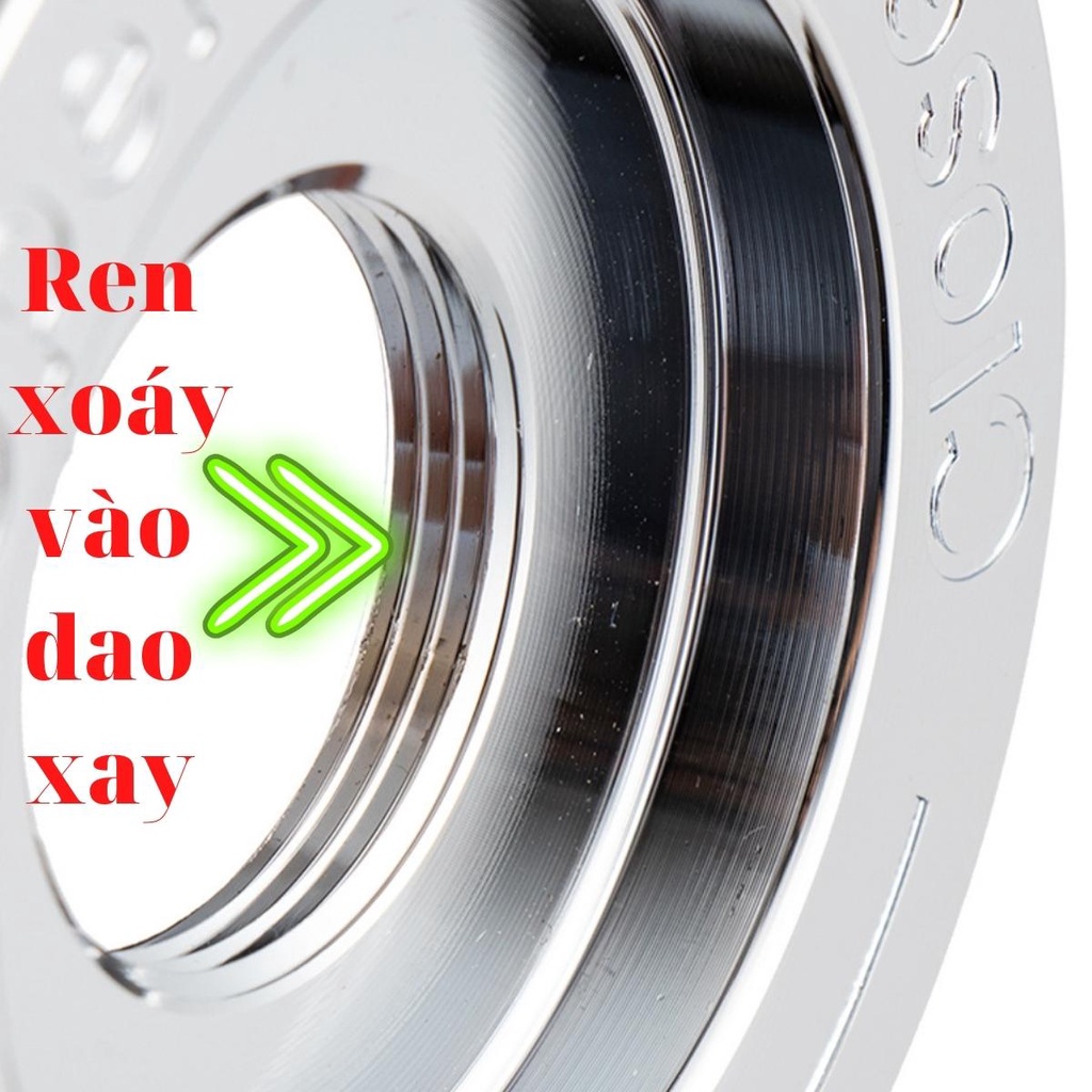 Phụ kiện máy xay sinh tố công nghiệp Gali gồm nhông, bát nhôm, dao xay, ly nhựa, phớt, vòng bi, motor hàng chính hãng