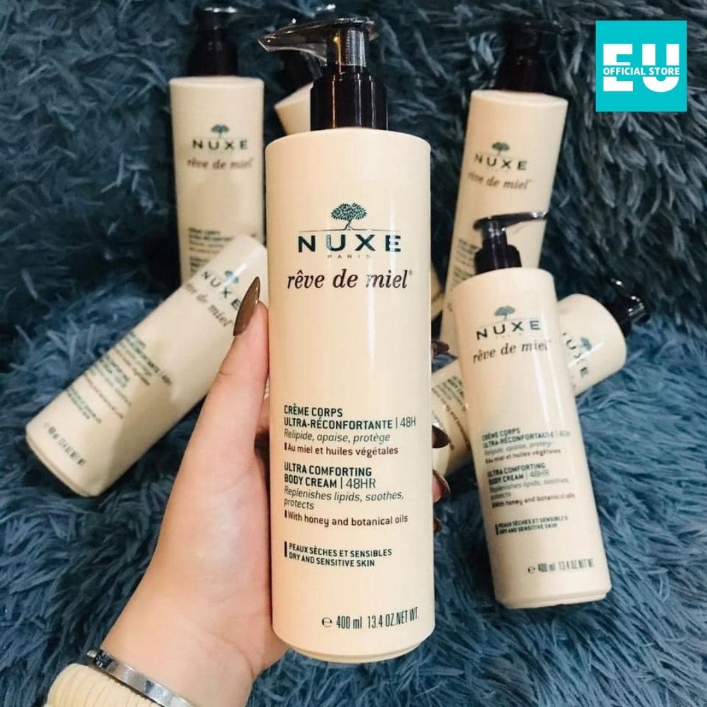 Kem dưỡng thể mật ong Nuxe Rêve de Miel Ultra Comforting Body Cream 400ml