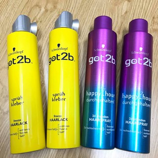 Gôm xịt giữ nếp schwarzkopf got2b 300ml - hàng đức
