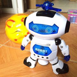 ROBOT XOAY 360 ĐỘ NHẠC CỰC HAY