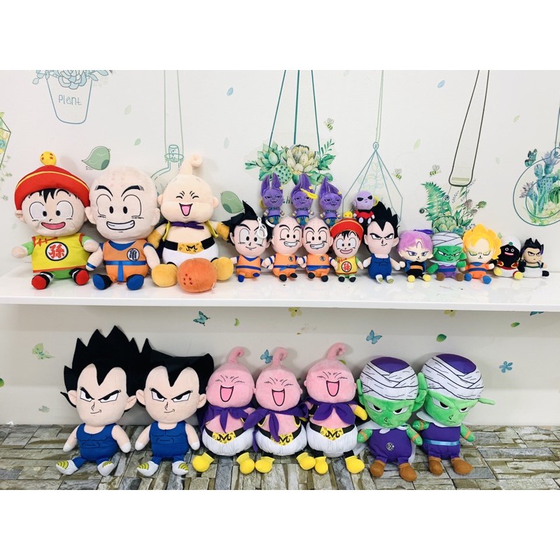Gấu bông Songoku/Dragon Ball/7 viên ngọc rồng