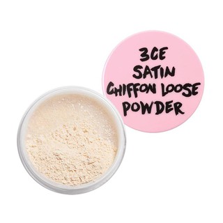 Phấn Phủ Dạng Bột 3CE Satin Chiffon Loose Powder (Hàn Quốc) .