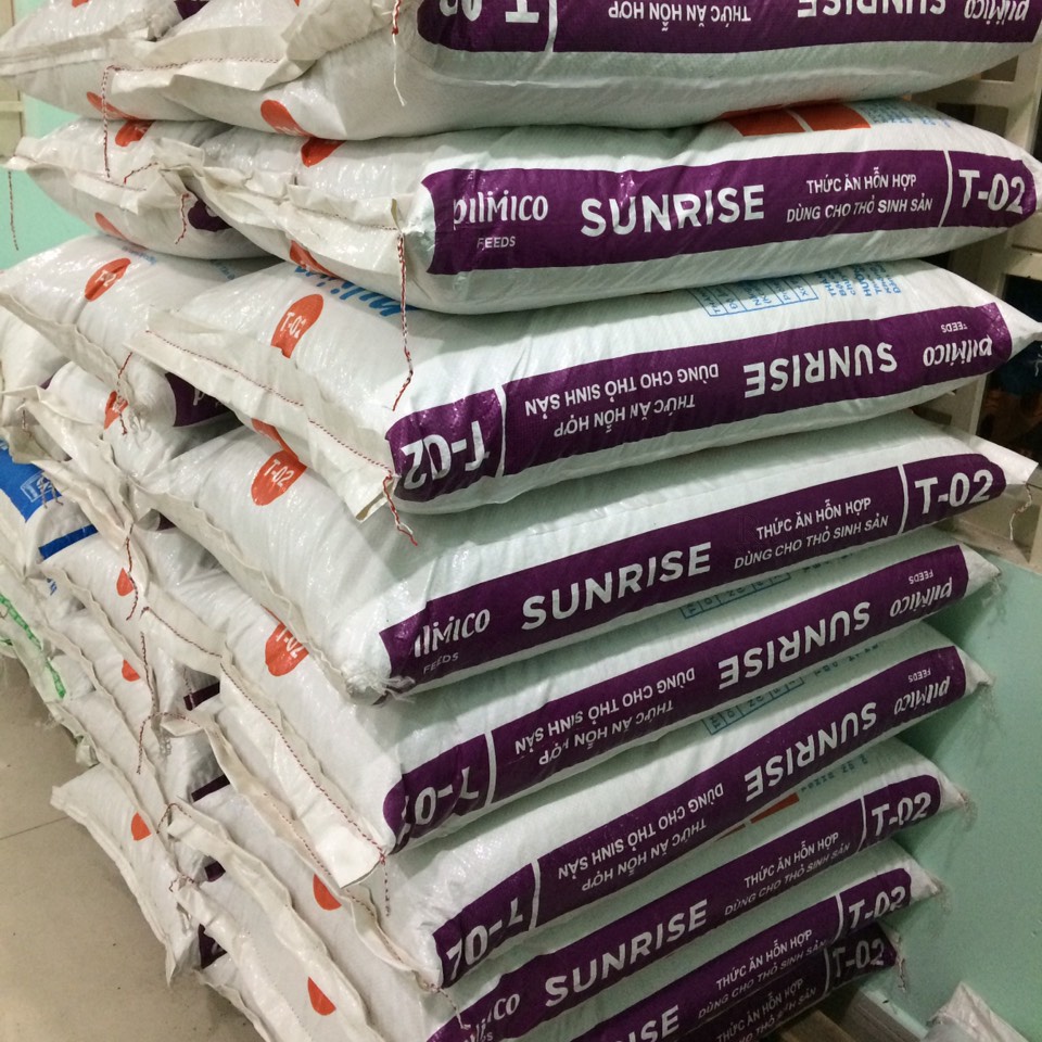 Cám thỏ pilmico T-02 nguyên bao 25kg chất lượng cao - rab.store