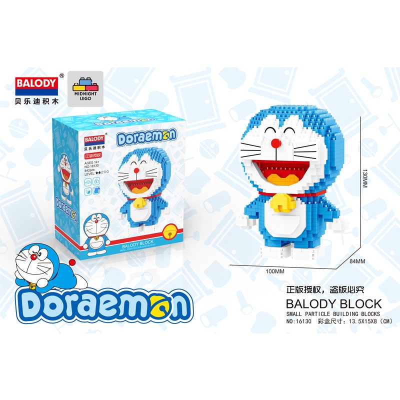 Mô Hình Lắp Ráp Doraemon Nhiều Loại