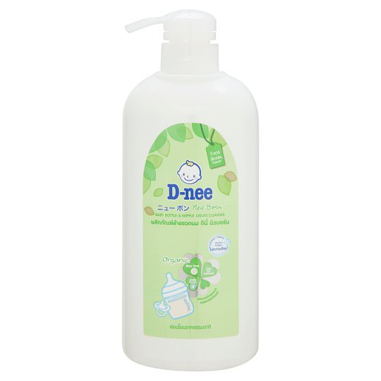 SỈ Thùng 12 Chai Nước Rửa Bình Sữa Dnee ORGANIC 620ml