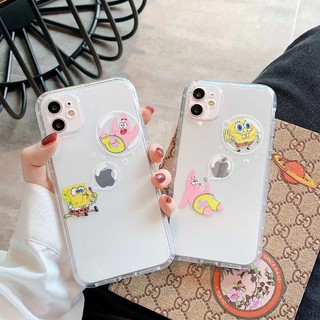 Ốp Điện Thoại In Hình Spongebob Cho Iphone11 Pro Max Se2 Xr Xs X Iphone8 / 7