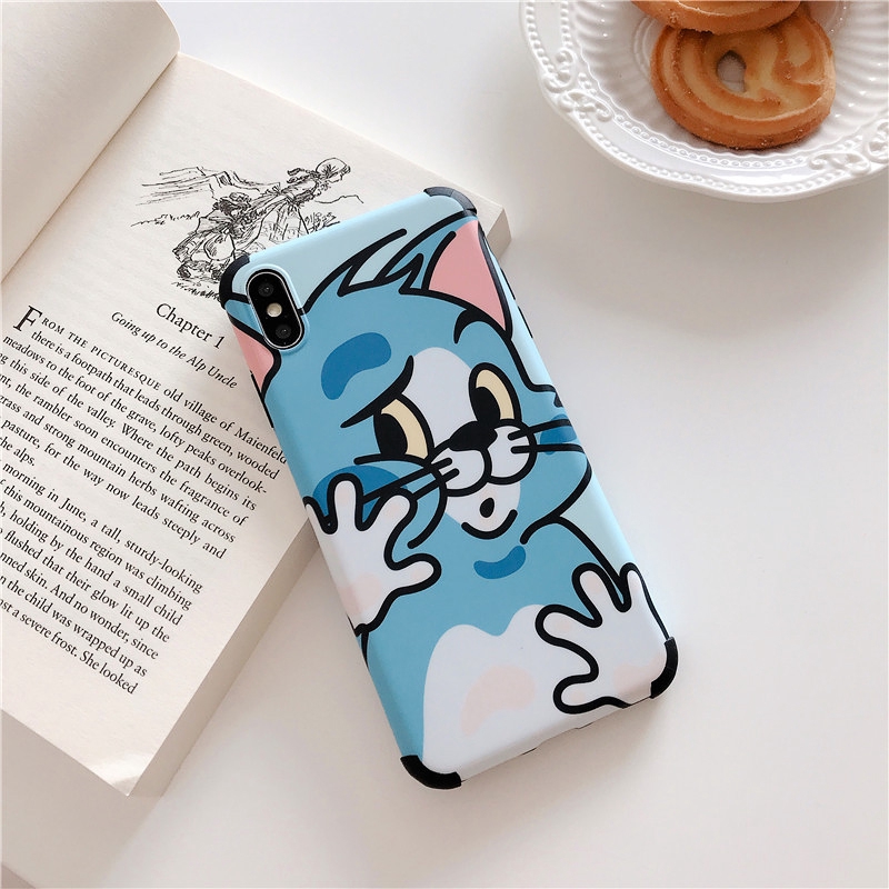 Ốp lưng iphone Tom Jerry IMD 5/5s/6/6plus/6s/6splus/7/7plus/8/8plus/x/xr/xs/11/12/pro/max/plus/promax - Awifi Case B4-3 | BigBuy360 - bigbuy360.vn