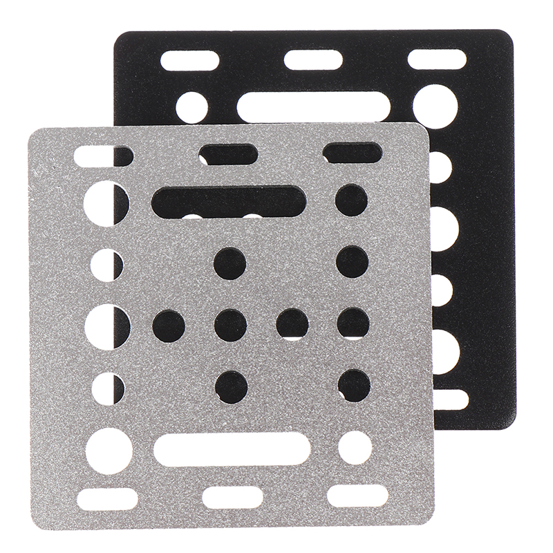 Tấm Kim Loại Chữ V Màu Đen 20mm 65.5mmx65.5mm X 3mm Cho Máy In 3d | BigBuy360 - bigbuy360.vn