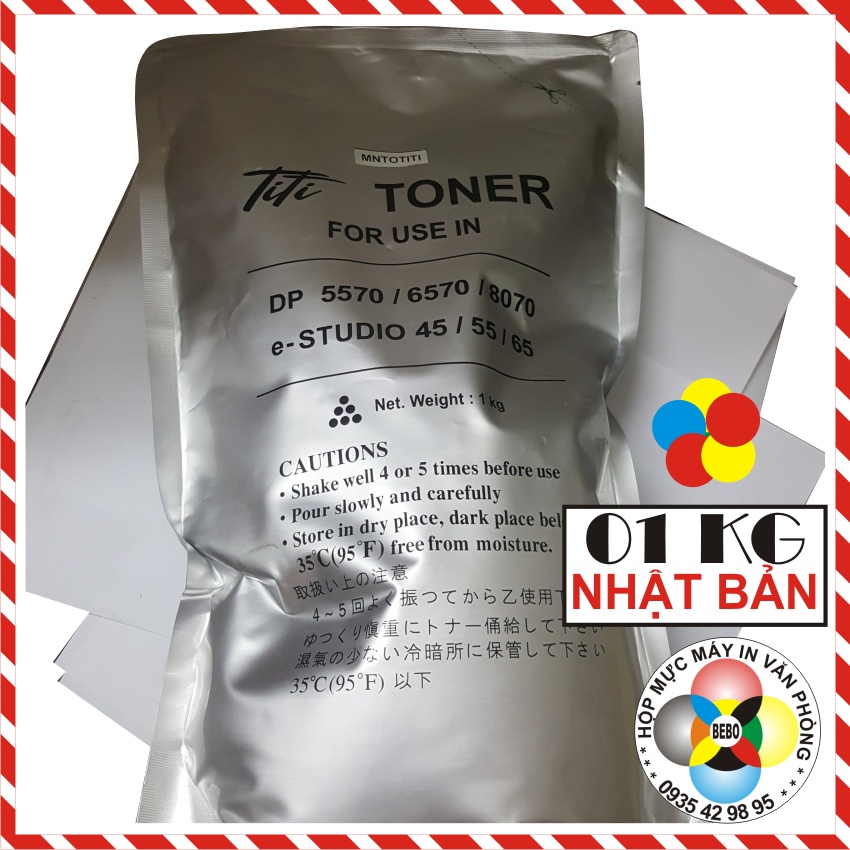 Mực máy Photocopy Toshiba E-Studio 857, 757, 657, 507, 357, 307, 257, 207, Gói 01 KG.